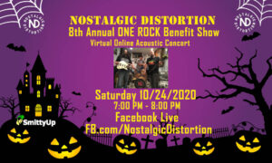 Nostalgic Distortion 8th Annual ONE ROCK Benefit Show - Slider